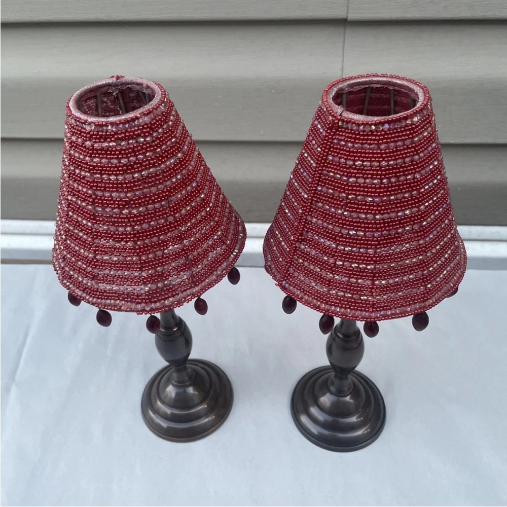 Vintage Tea Light Holder lamp - Picture 2 of 10